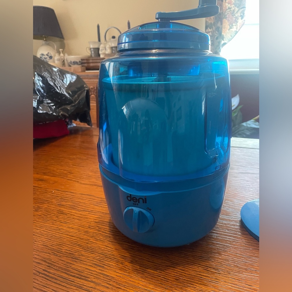 Blue Ice Cream Maker